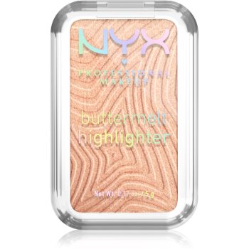 NYX Professional Makeup Buttermelt Highlighter iluminator - imagine 2